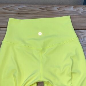 lululemon athletica Bright Yellow Leggings